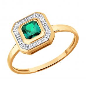 Золотое кольцо SOKOLOV 71-00451 фото