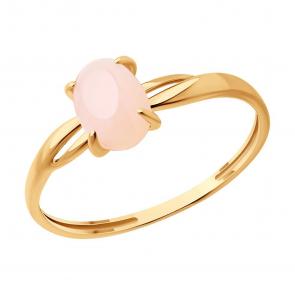 Золотое кольцо SOKOLOV с опалом 716321 фото