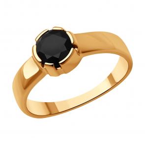 Золотое кольцо SOKOLOV с шпинелью 716396 фото