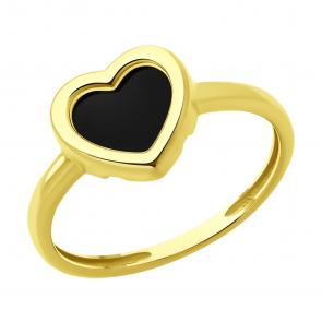 Золотое кольцо SOKOLOV с агатом 716414-2 фото