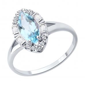 Золотое кольцо SOKOLOV 717149-3 фото