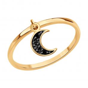 Золотое кольцо SOKOLOV с шпинелью 717174 фото