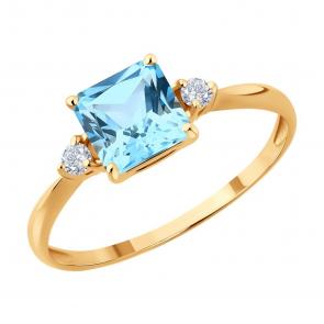 Золотое кольцо SOKOLOV 717179 фото