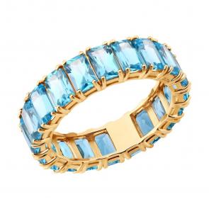 Золотое кольцо SOKOLOV 717272 фото