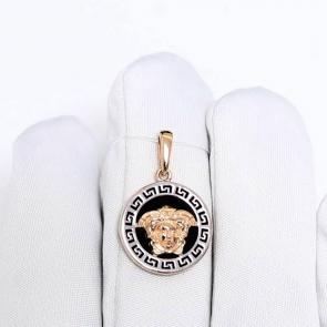 Золотая подвеска SOKOLOV с агатом 732986 фото