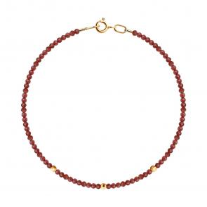 Золотой браслет SOKOLOV с гранатом 750501 фото