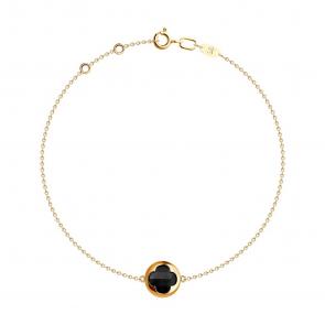 Золотой браслет SOKOLOV с агатом 750510 фото