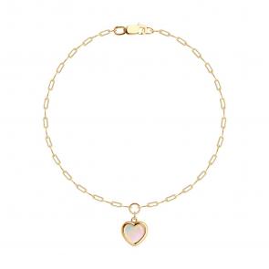 Золотой браслет SOKOLOV с перламутром 750549 фото