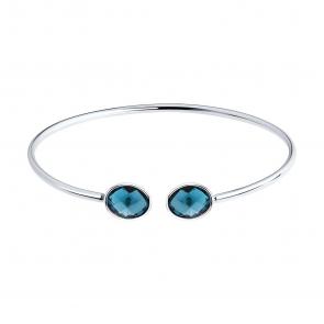 Золотой браслет SOKOLOV с Лондон топазом 750589-3 фото