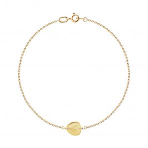 Золотой браслет SOKOLOV с цитрином 750652 фото