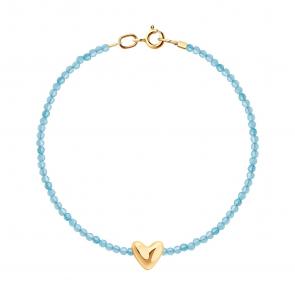 Золотой браслет SOKOLOV с топазом 750662 фото