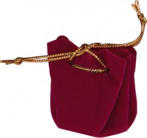 Мешочек объемный флокированный под серьги и кольцо 7530100-м фото