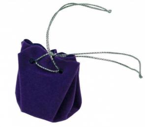Мешочек объемный флокированный под серьги и кольцо 7530100-фио фото