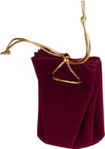 Мешочек объемный флокированный под серьги и кольцо 7530300-б фото