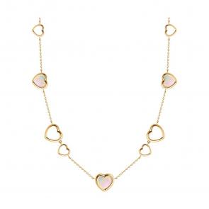 Золотое колье SOKOLOV с перламутром 770425 фото