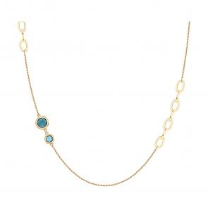 : Колье из золота с топазами 770513 фото