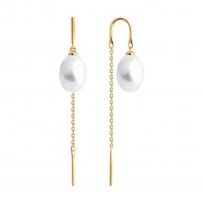 Золотые серьги SOKOLOV с жемчугом 792411 фото