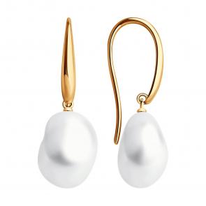 Золотые серьги SOKOLOV с жемчугом 792431 фото