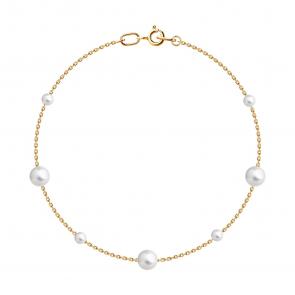 Золотой браслет SOKOLOV с жемчугом 795071 фото