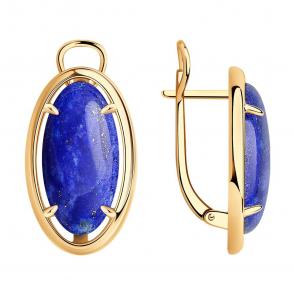 Серебряные серьги SOKOLOV с опалом 83020422 фото