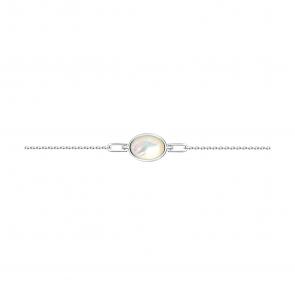 Серебряный браслет SOKOLOV с перламутром 83050036 фото