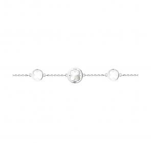 Серебряный браслет SOKOLOV с перламутром 83050039 фото