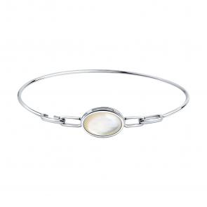 Серебряный браслет SOKOLOV с перламутром 83050043 фото