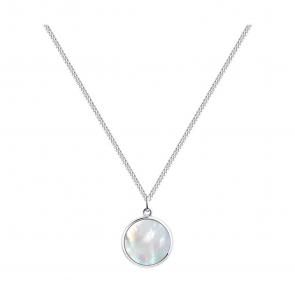 Серебряное колье SOKOLOV с перламутром 83070051-91 фото