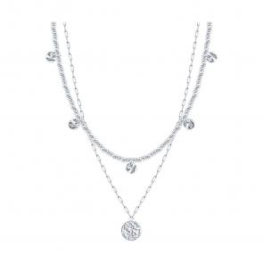 Колье из серебра SOKOLOV с гематитом 83070074 фото