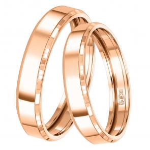 Золотое обручальное кольцо 4 мм Primossa 900-000-454 фото