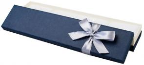 Футляр картонный сапфировый под браслет и цепь Имидж 90105-И-сап фото