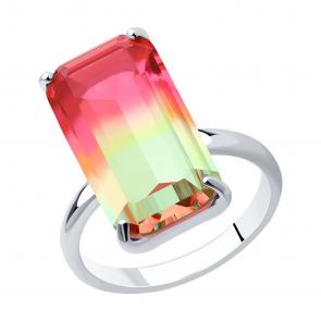 Серебряное кольцо SOKOLOV с ситаллом 92012122 фото