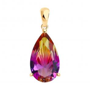 Подвеска из золочёного серебра SOKOLOV 92030765-91 фото