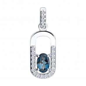 Серебряная подвеска SOKOLOV 92030881 фото