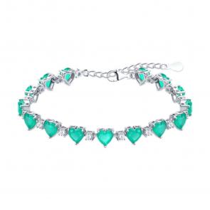 Серебряный браслет SOKOLOV с ситаллом 92050169-91 фото