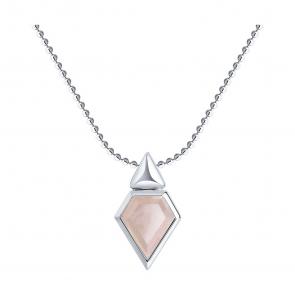 Серебряное колье SOKOLOV с кварцем 92070050 фото