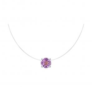 Колье на леске SOKOLOV с аметистом 92070054 фото