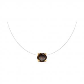 Колье на леске SOKOLOV с раухтопазом 92070056 фото