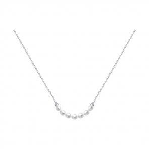 Серебряное колье SOKOLOV с жемчугом 92070061 фото