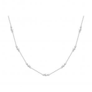 Серебряное колье SOKOLOV с жемчугом 92070064-91 фото