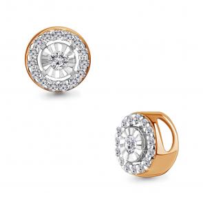 Золотая подвеска AQUAMARINE с бриллиантом 920987к фото