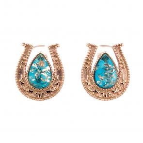 Серьги из золочёного серебра Дарвин с янтарём 929702850aa-з фото