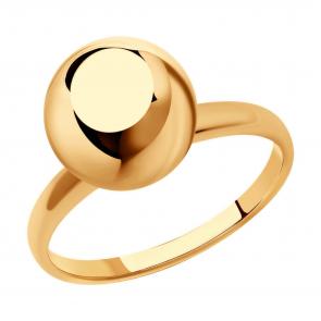 Кольцо из золочёного серебра Diamant 93-110-01473-1 фото