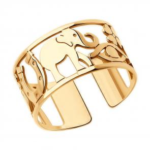 Кольцо из золочёного серебра Diamant 93-110-01972-1 фото