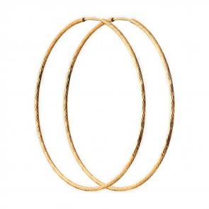 Серьги из золочёного серебра Diamant 93-124-01873-1 фото