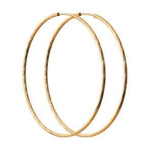 Серьги из золочёного серебра Diamant 93-124-01889-1 фото