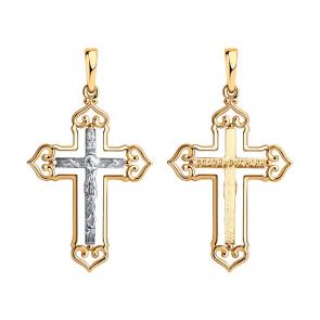 Подвеска из золочёного серебра Diamant 93-131-00908-1 фото