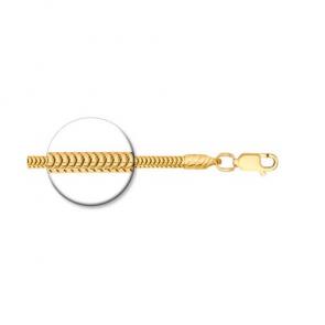 Браслет для шармов из золочёного серебра Diamant 93-150-19030-1 фото