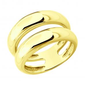 Кольцо из лимонного серебра SOKOLOV 93011140 фото