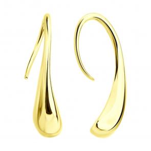 Серьги из лимонного серебра SOKOLOV 93022498 фото